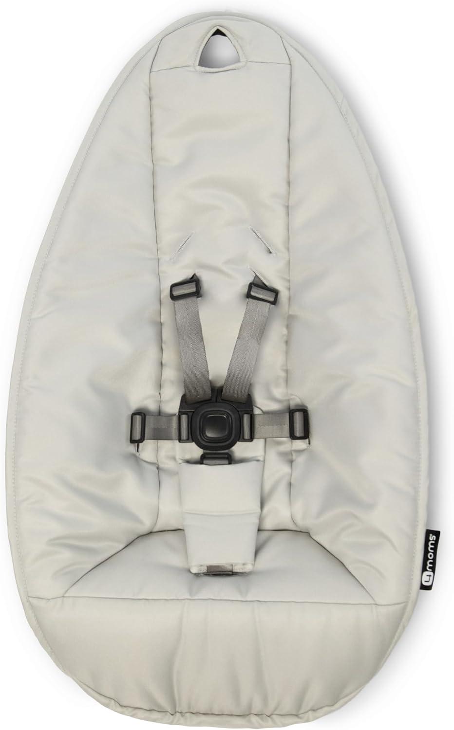 image4moms Extra Seat Fabric MamaRoo Baby Swing Model 1046 Black Classic Pack of 6Gray