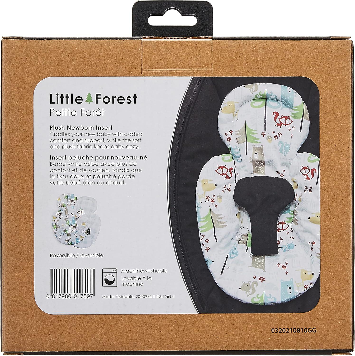 image4moms RockaRoo and MamaRoo Infant Insert Machine Washable Cool Mesh Fabric Reversible Design MintLittle Forest