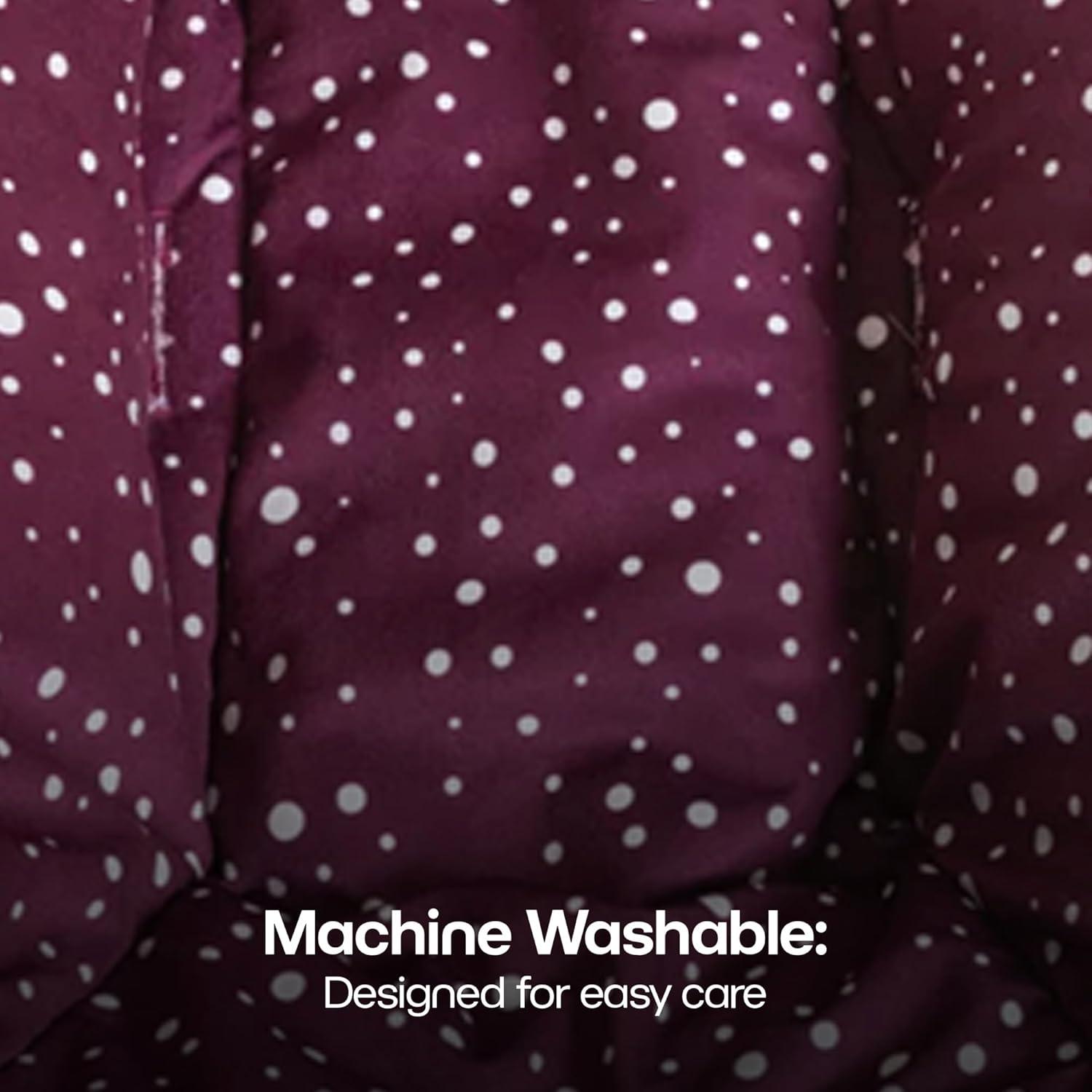 image4moms RockaRoo and MamaRoo Infant Insert Machine Washable Cool Mesh Fabric Reversible Design MintMaroon