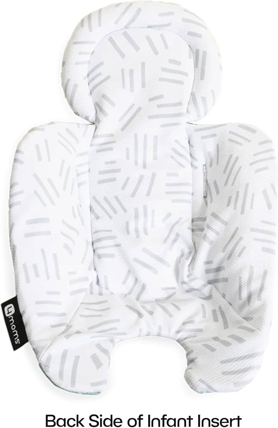 image4moms RockaRoo and MamaRoo Infant Insert Machine Washable Cool Mesh Fabric Reversible Design MintMint