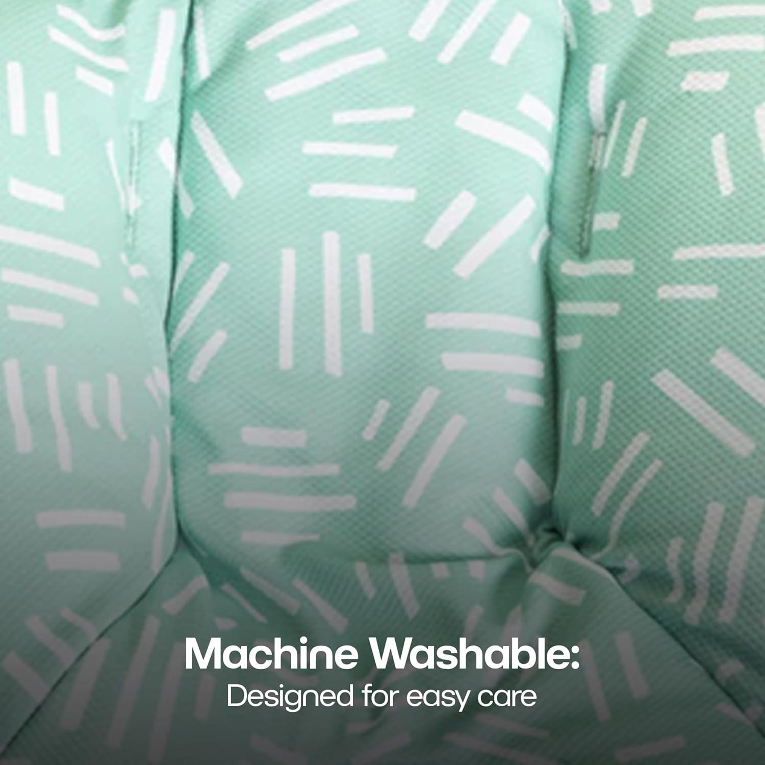 image4moms RockaRoo and MamaRoo Infant Insert Machine Washable Cool Mesh Fabric Reversible Design MintMint