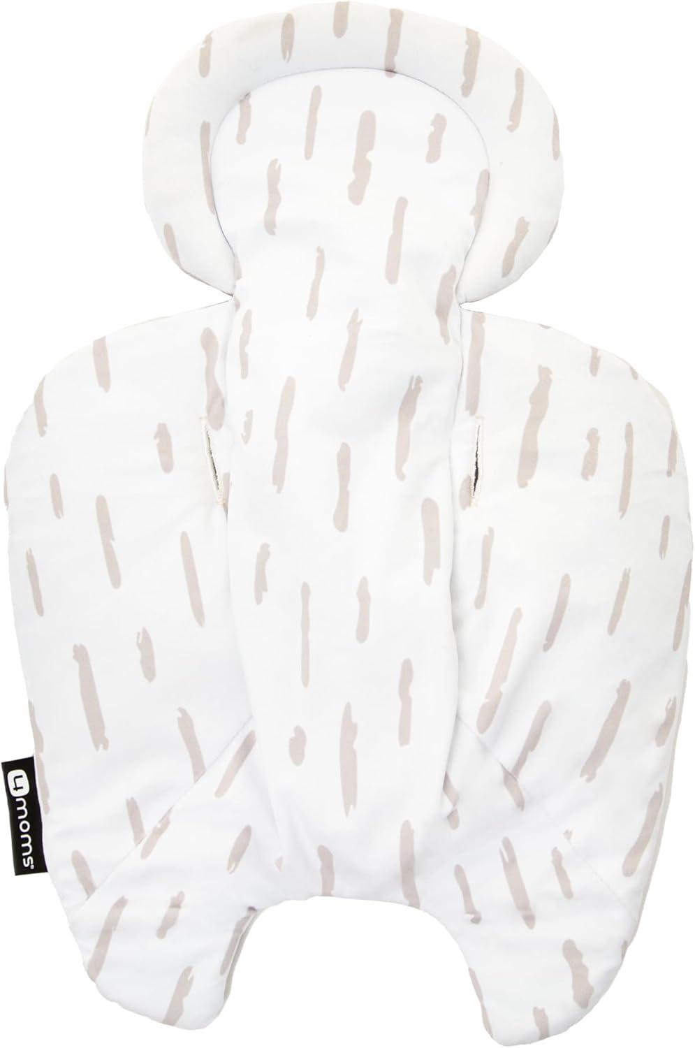 image4moms RockaRoo and MamaRoo Infant Insert Machine Washable Cool Mesh Fabric Reversible Design MintSand