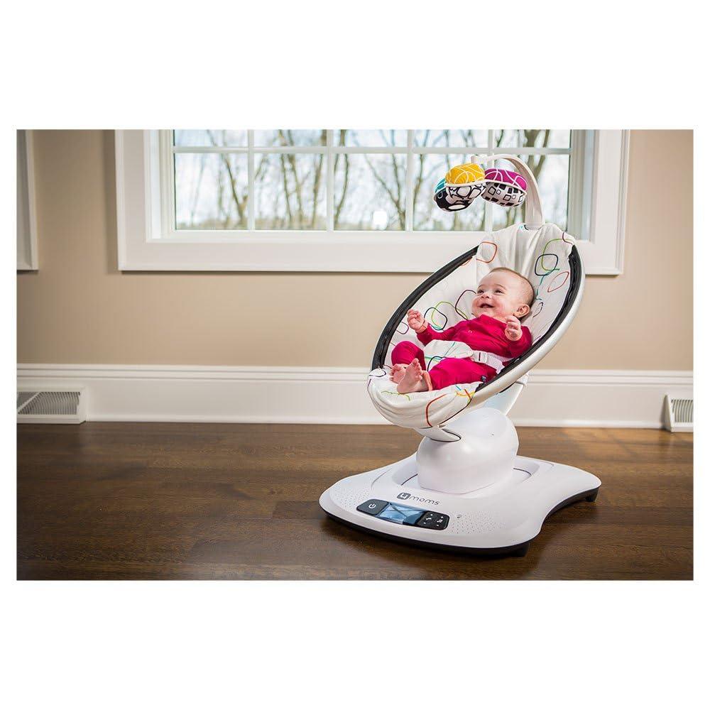 image4moms RockaRoo and MamaRoo Infant Insert Machine Washable Soft Plush Fabric Reversible DesignNewborn  2 Count Pack of 1