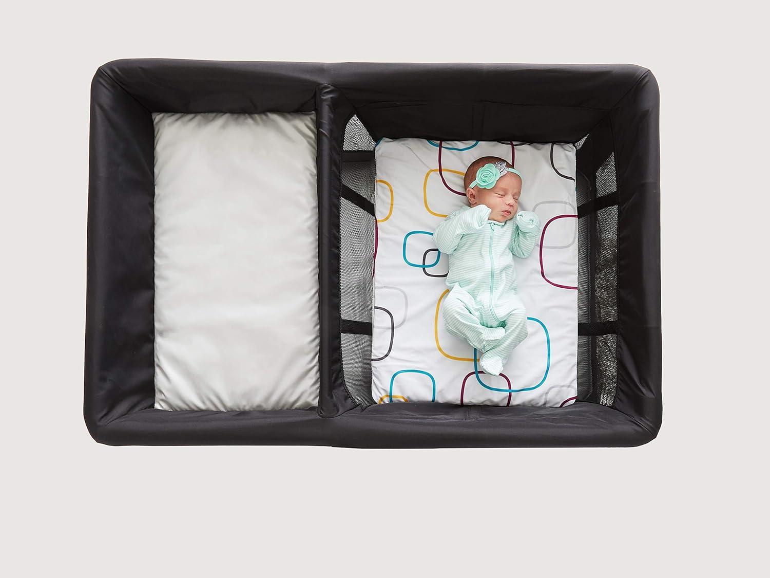 image4moms breeze Bassinet Sheets For Baby Bassinets and Furniture Waterproof Machine Washable Soft Plush Fabric SilverWhite 1 Count Pack of 1MultiWhite