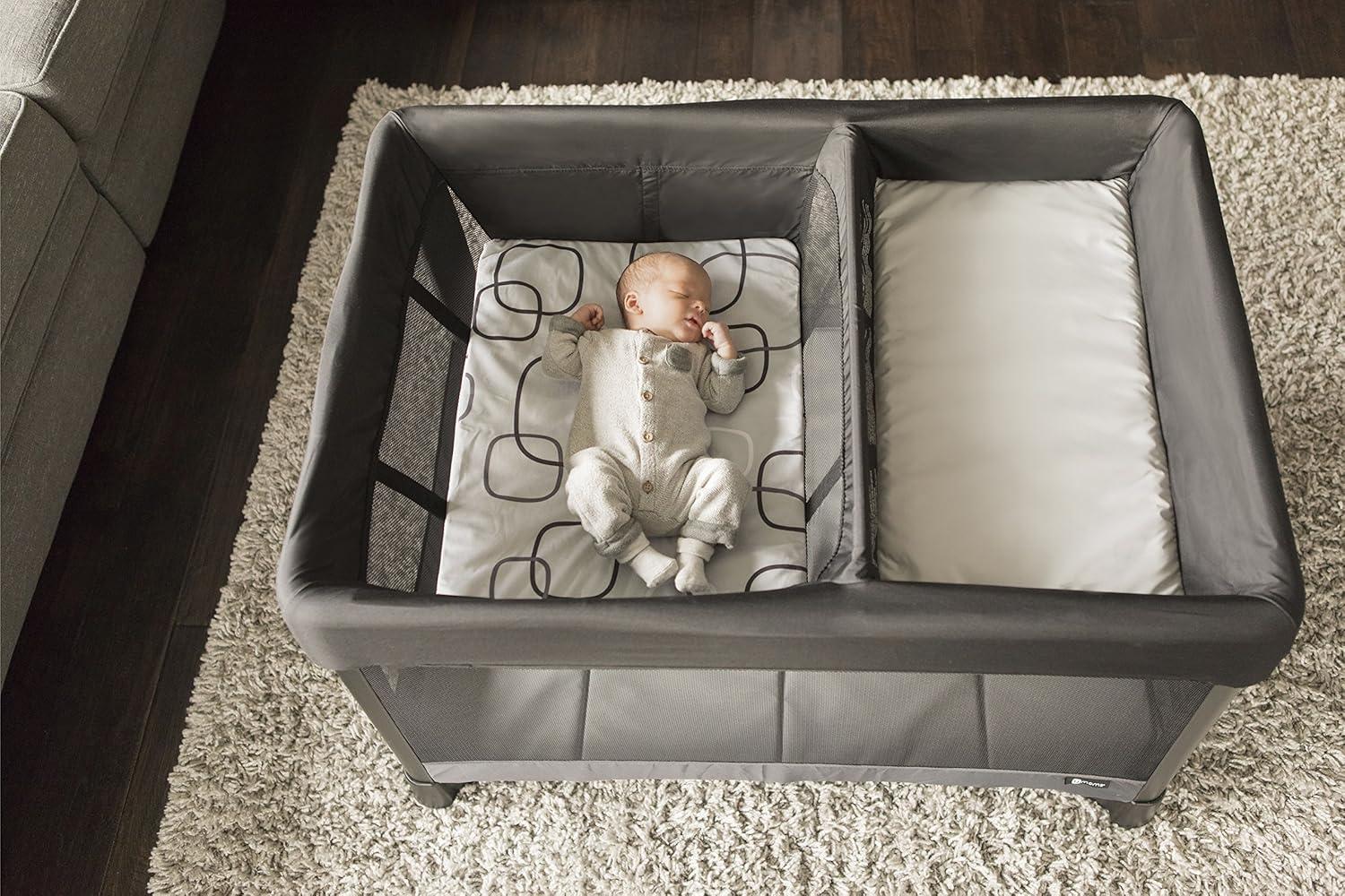 image4moms breeze Bassinet Sheets For Baby Bassinets and Furniture Waterproof Machine Washable Soft Plush Fabric SilverWhite 1 Count Pack of 1SilverWhite