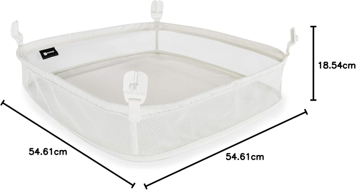 image4moms mamaRoo Sleep Bassinet Storage Basket for Baby Bassinets and Furniture Great for OrganizationBassinet