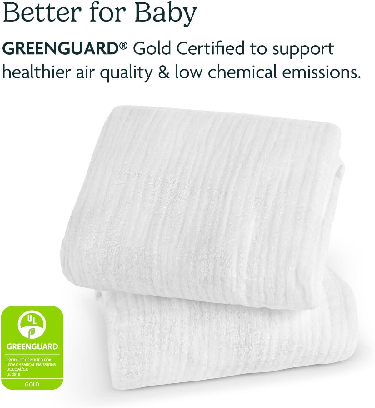 imageUPPAbaby Bassinet Covers for Remi Playard  Secure Attachment  Soft and Comfortable  Machine Washable  Set of 2  OrganicOrganic