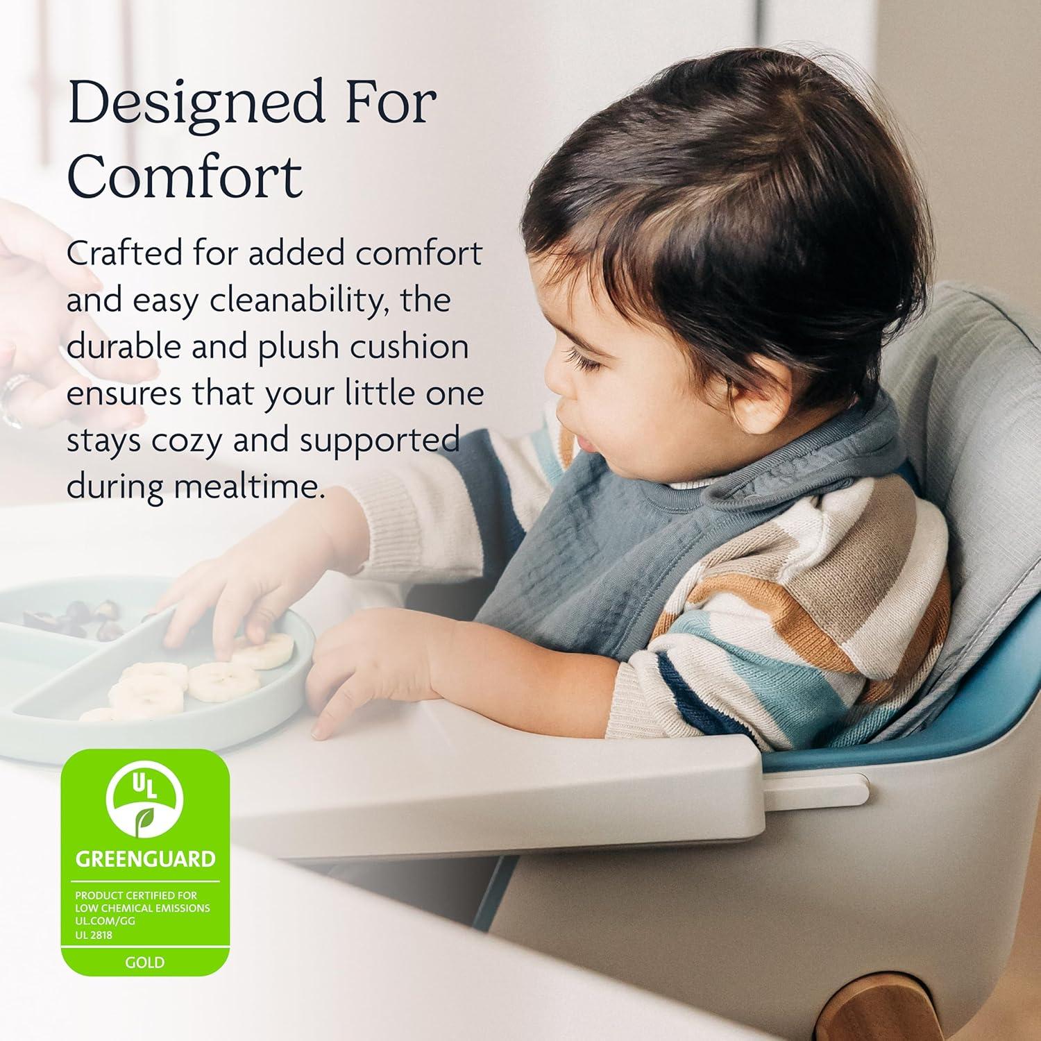 imageUPPAbaby Ciro High Chair Cushion AccessoryPlush Cushion for Added ComfortSupports Children 4 Months to 3 Years OldMachine Washable Fabric