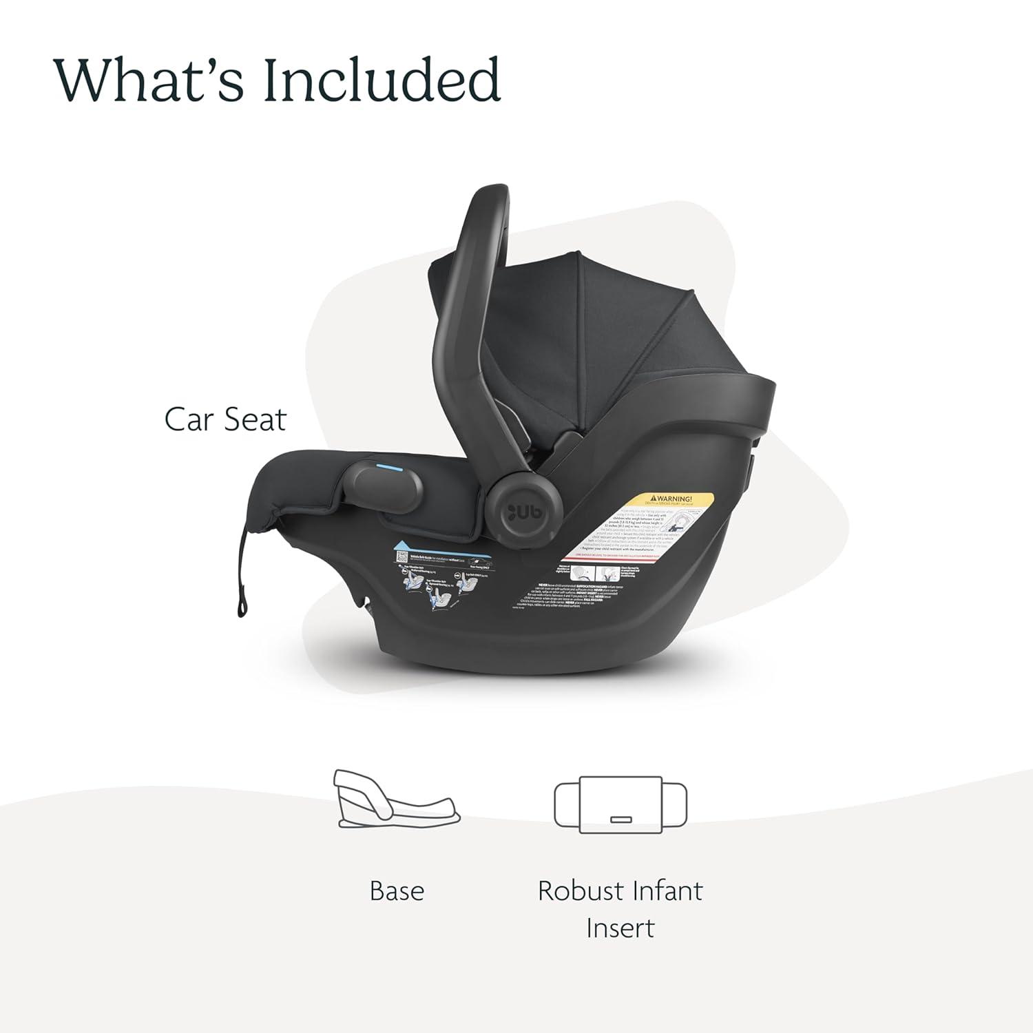 imageUPPAbaby Mesa V2 Infant Car SeatEasy InstallationInnovative SmartSecure TechnologyBase  Robust Infant Insert IncludedDirect Stroller AttachmentGreyson Charcoal MlangeJake