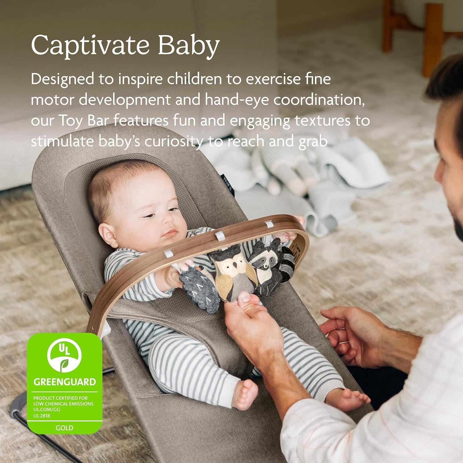 imageUPPAbaby Mira Forest Fun Toy BarEasily Attaches to Baby BouncerSensory EntertainmentForest Fun