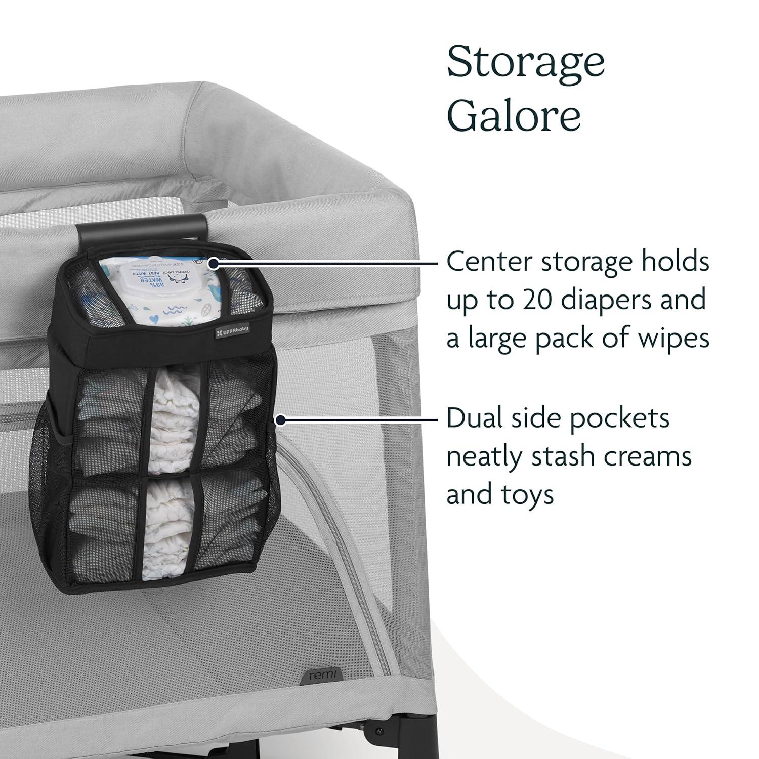 imageUPPAbaby Remi Changing Station OrganizerEasy ClipOn AttachmentNeatly Stores Diapering Essentials