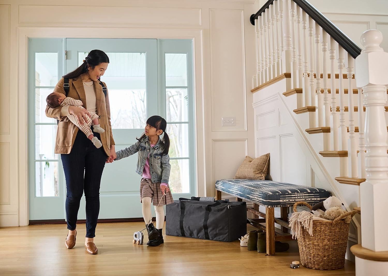 imageUPPAbaby Travel Bag for Remi Playard  Fits Playard Mattress Bassinet and Sheet  EasyCarry Handles  Durable Design with TravelSafe Protection