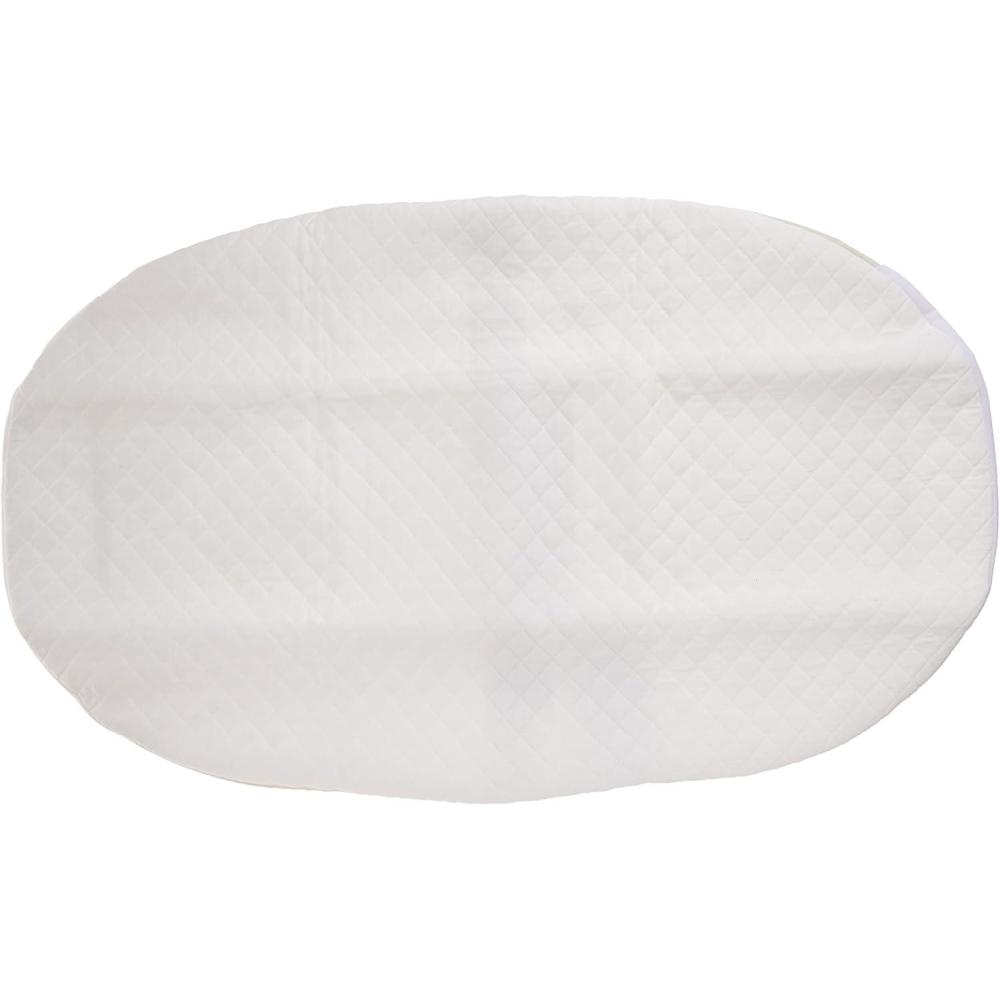 image4moms mamaRoo Sleep Bassinet Waterproof Mattress Cover White1 Count Pack of 1