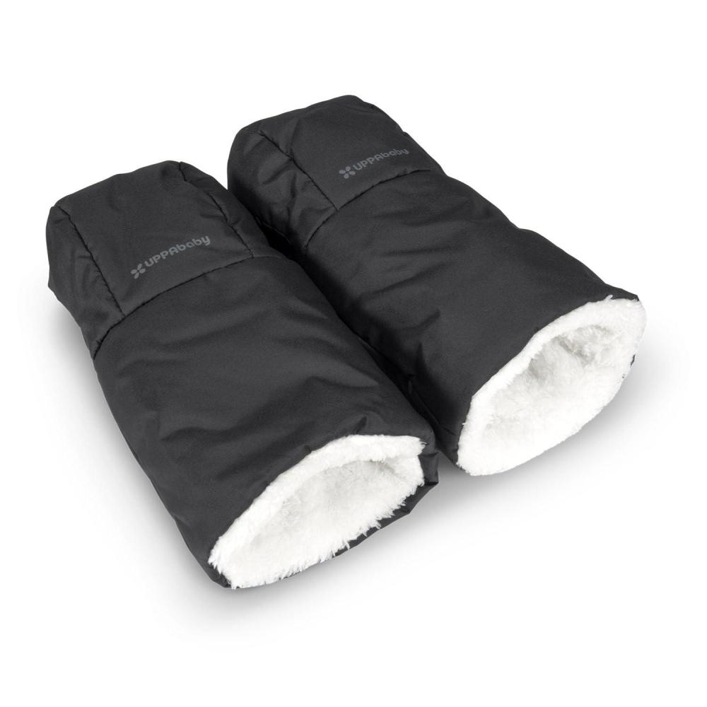 imageUPPAbaby CozyHandmuff  Easily Attaches to Stroller Handlebars  UltraPlush WeatherProof Hand Protection  Callum Stone BlueJake Charcoal