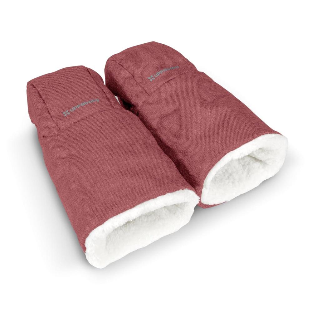 imageUPPAbaby CozyHandmuff  Easily Attaches to Stroller Handlebars  UltraPlush WeatherProof Hand Protection  Callum Stone BlueLucy Rosewood Mlange