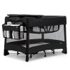 image4moms Breeze Playard Diaper Caddy Storage for Diapers Baby Wipes and Organization BlackBlack