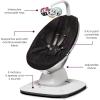 image4moms MamaRoo MultiMotion Baby Swing in Classic Black with Plush Infant Insert Dark GreyDark Grey