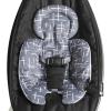 image4moms RockaRoo and MamaRoo Infant Insert Machine Washable Cool Mesh Fabric Reversible Design MintDark Grey
