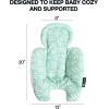 image4moms RockaRoo and MamaRoo Infant Insert Machine Washable Cool Mesh Fabric Reversible Design MintMint