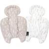 image4moms RockaRoo and MamaRoo Infant Insert Machine Washable Cool Mesh Fabric Reversible Design MintSand