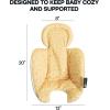 image4moms RockaRoo and MamaRoo Infant Insert Machine Washable Cool Mesh Fabric Reversible Design MintYellow