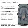 imageUPPAbaby Aria V2 Lightweight Infant Car Seat  Just Under 6 lbs  Base with Load Leg  Infant Insert  AllWeather FootCover Included  Direct Stroller Attachment  Declan Oat MlangeCallum Stone Blue