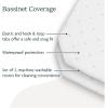 imageUPPAbaby Bassinet Covers for Remi Playard  Secure Attachment  Soft and Comfortable  Machine Washable  Set of 2  OrganicWaterproof