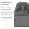 imageUPPAbaby Ciro High ChairSleek EasytoClean DesignPerfectFit Tray to Bring Baby to TablePatentPending HarnessDualPosition 180Degree Rotating FootrestCaleb Steel BlueRubberwoodJake