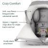imageUPPAbaby CozyGanoosh for Aria and Mesa Infant Car Seat CarriersUltraPlush WeatherProofCharcoalLight Grey