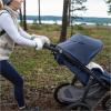 imageUPPAbaby CozyHandmuff  Easily Attaches to Stroller Handlebars  UltraPlush WeatherProof Hand Protection  Callum Stone BlueAlice Dusty Pink