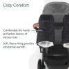 imageUPPAbaby CozyHandmuff  Easily Attaches to Stroller Handlebars  UltraPlush WeatherProof Hand Protection  Callum Stone BlueJake Charcoal