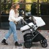 imageUPPAbaby CozyHandmuff  Easily Attaches to Stroller Handlebars  UltraPlush WeatherProof Hand Protection  Callum Stone BlueJulian Dusty Blue Mlange