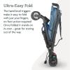 imageUPPAbaby GLuxe Umbrella StrollerLightweight Design for Easy TravelOneStep Fold  ReclineXL Basket  CanopyCup Holder IncludedCharlotte Coast Blue MlangeCarbon FrameCharlotte
