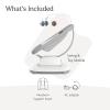 imageUPPAbaby Mamaroo Smart Swing  Customizable Soothing Modes with MotionSync Technology  Infant Recline  Bluetooth Enabled  Included Newborn Insert  Charlie Sand MlangeStella Grey Mlange
