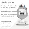 imageUPPAbaby Mamaroo Smart Swing  Customizable Soothing Modes with MotionSync Technology  Infant Recline  Bluetooth Enabled  Included Newborn Insert  Charlie Sand MlangeStella Grey Mlange