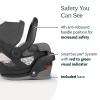 imageUPPAbaby Mesa V2 Infant Car SeatEasy InstallationInnovative SmartSecure TechnologyBase  Robust Infant Insert IncludedDirect Stroller AttachmentGreyson Charcoal MlangeGreyson