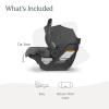 imageUPPAbaby Mesa V2 Infant Car SeatEasy InstallationInnovative SmartSecure TechnologyBase  Robust Infant Insert IncludedDirect Stroller AttachmentGreyson Charcoal MlangeGreyson