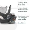 imageUPPAbaby Mesa V2 Infant Car SeatEasy InstallationInnovative SmartSecure TechnologyBase  Robust Infant Insert IncludedDirect Stroller AttachmentGreyson Charcoal MlangeStella