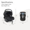 imageUPPAbaby Mesa V2 Infant Car SeatEasy InstallationInnovative SmartSecure TechnologyBase  Robust Infant Insert IncludedDirect Stroller AttachmentGreyson Charcoal MlangeJake