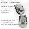 imageUPPAbaby Mesa V3 Infant Car Seat  Easy Installation  SmartSecure Technology  Attaches to Stroller  Base  Infant Insert Included  Greyson Charcoal MlangeSavannah Grey Mlange