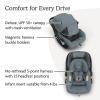 imageUPPAbaby Mesa V3 Infant Car Seat  Easy Installation  SmartSecure Technology  Attaches to Stroller  Base  Infant Insert Included  Greyson Charcoal MlangeCallum Stone Blue