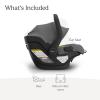 imageUPPAbaby Mesa V3 Infant Car Seat  Easy Installation  SmartSecure Technology  Attaches to Stroller  Base  Infant Insert Included  Greyson Charcoal MlangeGreyson Charcoal Mlange