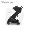 imageUPPAbaby Minu Duo SidebySide Double Stroller  Lightweight  Compact Design for Travel  Easy Fold From Birth to Toddler  Independent Recline GreysonCharcoal MlangeCarbon FrameSaddle LeatherJake CharcoalCarbon FrameBlack Leather