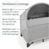 imageUPPAbaby Remi Canopy  Sun  Bug Protection  Ventilated Cover for Indoor or Outdoor Use  Folds Compactly for Travel