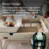 imageUPPAbaby Remi Playard Bundle Includes Remi Playard  Changing Station  Changing Station Organizer Travel Crib  Mesh Bassinet Storage Bag and Mattress Cover Included  Jake CharcoalJake