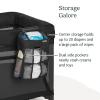 imageUPPAbaby Remi Playard Bundle Includes Remi Playard  Changing Station  Changing Station Organizer Travel Crib  Mesh Bassinet Storage Bag and Mattress Cover Included  Jake CharcoalJake