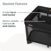 imageUPPAbaby Remi Playard Bundle Includes Remi Playard  Changing Station  Changing Station Organizer Travel Crib  Mesh Bassinet Storage Bag and Mattress Cover Included  Jake CharcoalJake