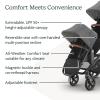 imageUPPAbaby RumbleSeat V3 Second Lower Seat  Compatible with Vista V2 and Vista V3  AllWeather Seat  Magnetic Buckle  Adapters Included  Jake CharcoalCarbon FrameBlack LeatherGreyson Charcoal MlangeCarbon FrameSaddle Leather