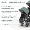 imageUPPAbaby RumbleSeat V3 Second Lower Seat  Compatible with Vista V2 and Vista V3  AllWeather Seat  Magnetic Buckle  Adapters Included  Jake CharcoalCarbon FrameBlack LeatherGwen Green MlangeCarbon FrameSaddle Leather