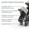 imageUPPAbaby RumbleSeat V3 Second Lower Seat  Compatible with Vista V2 and Vista V3  AllWeather Seat  Magnetic Buckle  Adapters Included  Jake CharcoalCarbon FrameBlack LeatherSavannah Pearl Gray JacquardCarbon FrameChestnut Leather
